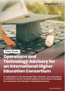 Operations and Technology Advisory for an International Higher Education Consortium