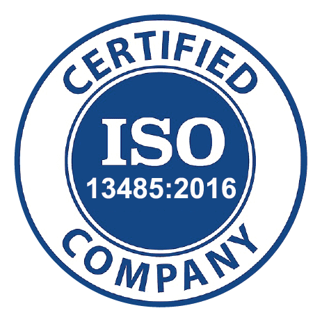 ISO 13485:2016 certificate logo