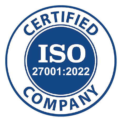 ISO 27001:2022 certificate logo