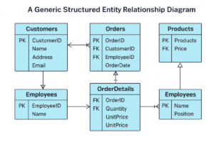 Generic Structured Entity Relationship Diagram