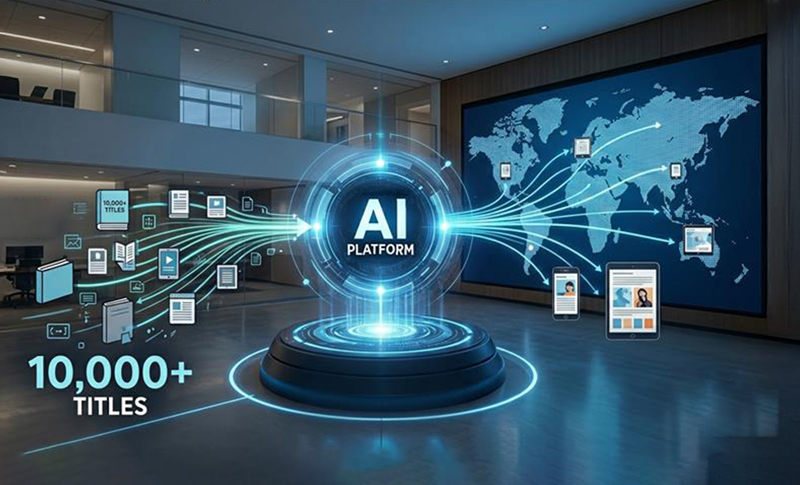 Driving 70% More Accurate Discovery and 3x Reach for 10,000+ Titles With a Tailored AI Platform for a Global Publisher