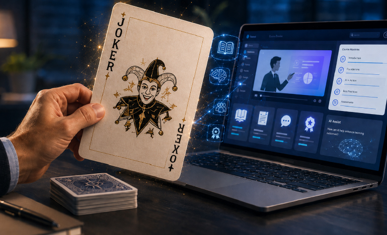AI in eLearning: Why Teams Need a Joker Mindset